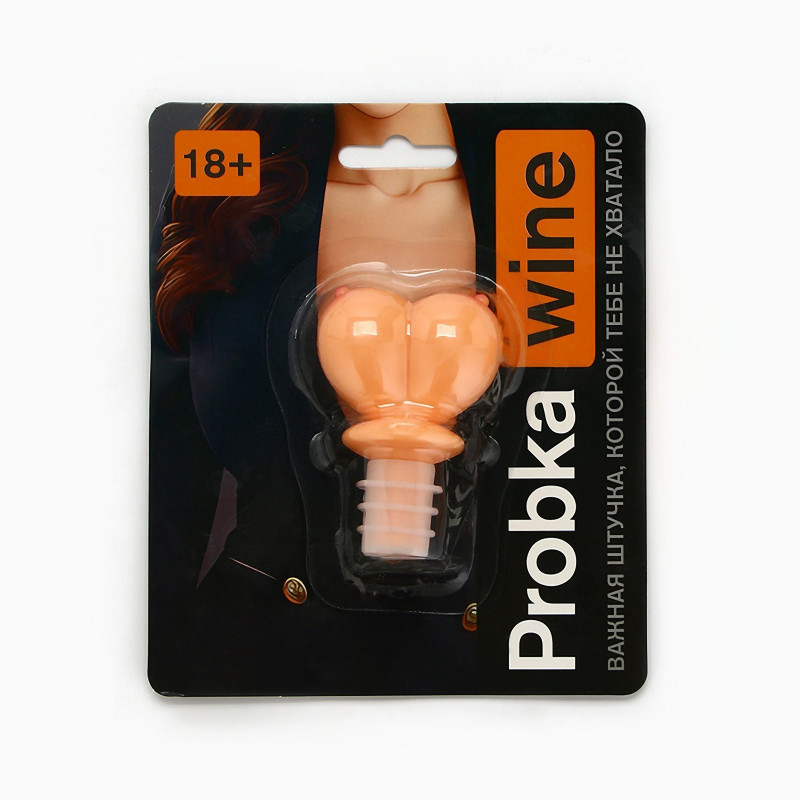Пробка для вина Probka wine, 7×4.5 см, 18+